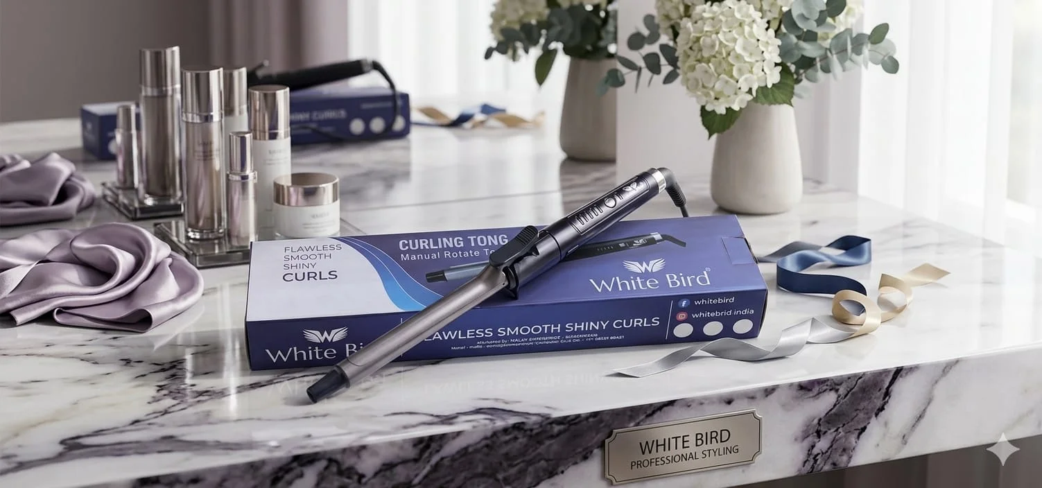 White Bird 19mm Rotate Curls Machine